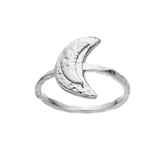 Jacinta Måne sølv ring Maanesten Spar 50 %