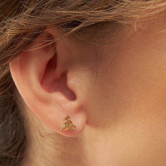 Zen earring 1 pcs sølv Lulu