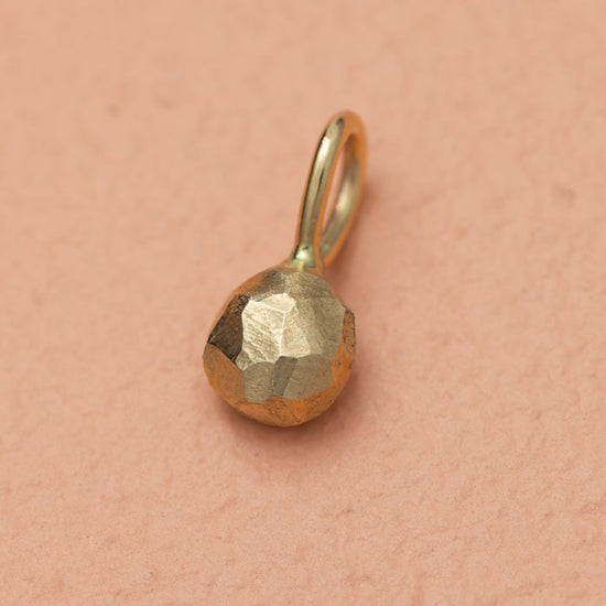 14K Curve vedhæng rødguld - 6x6mm - Devine by Norup