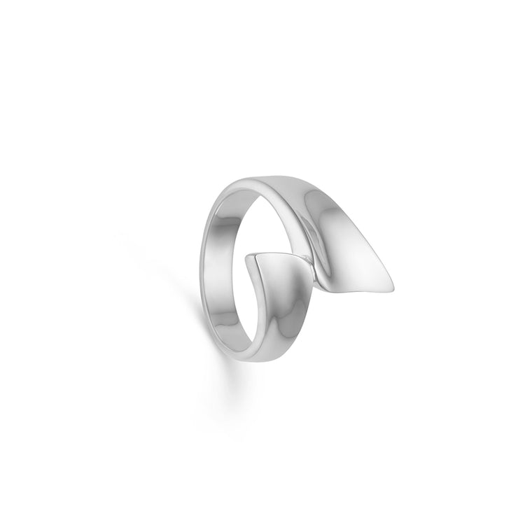 Randers sølv - Ring Spiralformet Hulkelet st 52