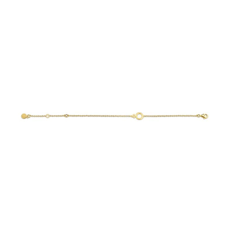 Spirit Icons - She Armbånd - Forgyldt - Diamant 0,005ct