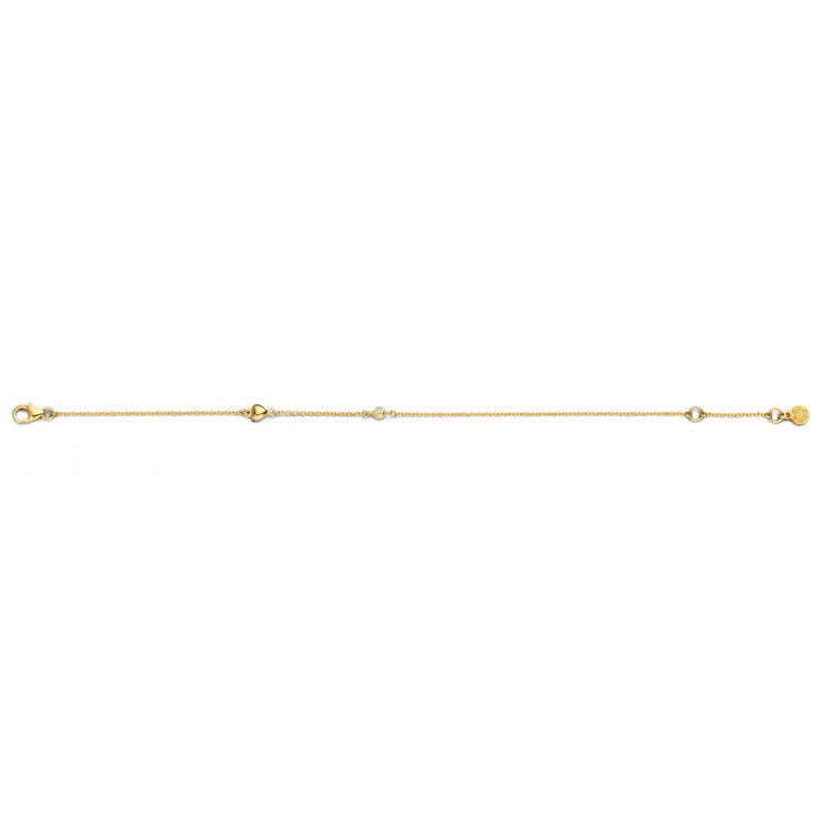 Spirit icons - 14K Miracle armbånd guld med 0,02 CT