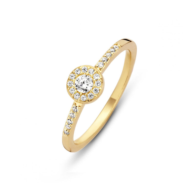 Spirit Icons - Luxury ring st. 56 Sølv forgyldt