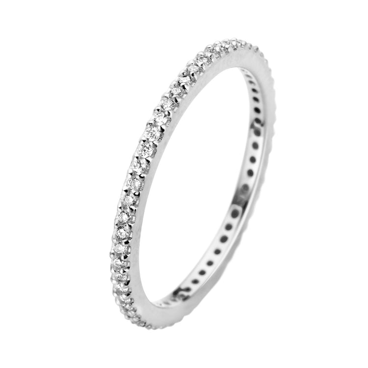 Spirit Icons - 14Kt Chic Ring 1,5mm 0,27Ct. Wvs