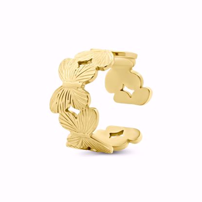 CO88 IP guld stål ring ONE SIZE