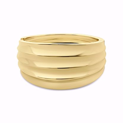 CO88 IP guldbelagt armring Stål