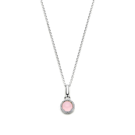 EUPHORIA vedhæng PINK sølv Spirit icons