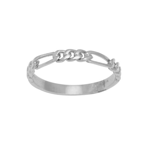 Rhod. sølvring FIGARO52 2,8mm