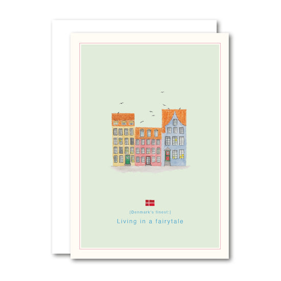 Living in a fairytale - A6 Foldet kort, All By Voss