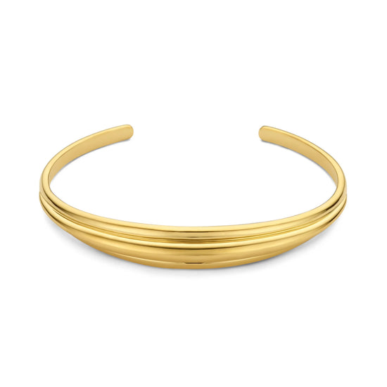 Emelda forgyldt Bangle - Spirit Icons