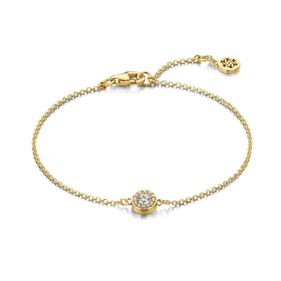 Luxury Armbånd Forgyldt Sølv m. Zirkonia - Spirit Icons