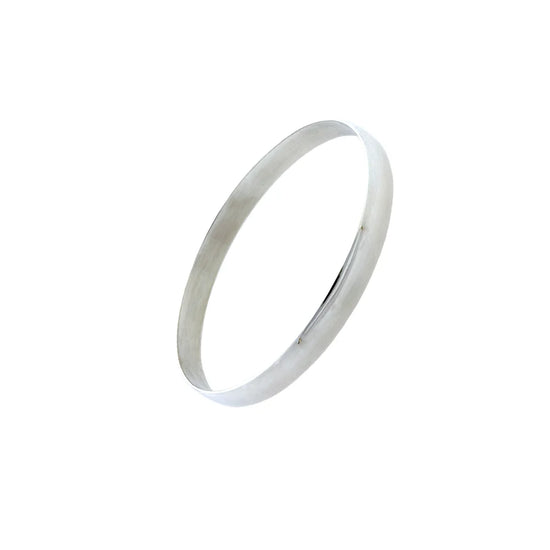 Armring sølv halvrund åben 8mm 62mm Randers Sølv
