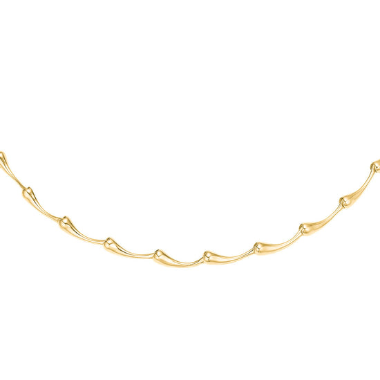 Fg. Collier dråbeform 20mm 45 cm Randers Sølv