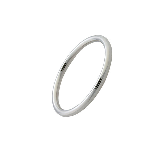 Armring Glat Oval Tråd 6,0mm