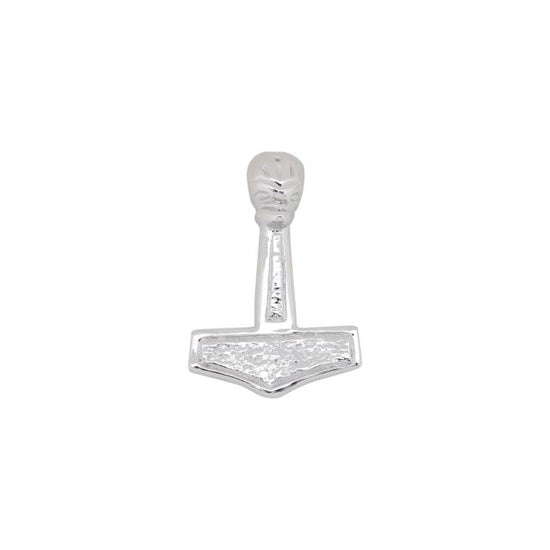 sølv rhod. vedhæng Thors hammer 31 mm