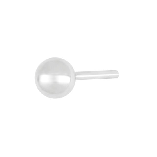 SON Rhd. sølv ørestik kugle 4mm