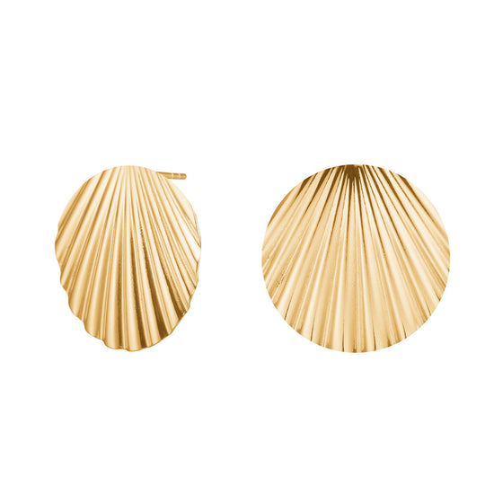 Ørestikker stål IP gold SOLE Nordahl Jewellery
