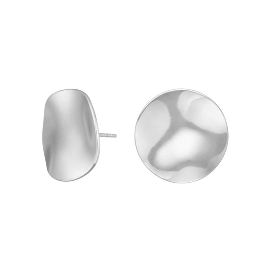 Ørestikker stål rund ONDA Nordahl Jewellery