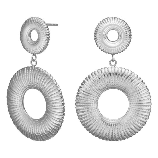 Ørehængere stål SALINO Nordahl Jewellery