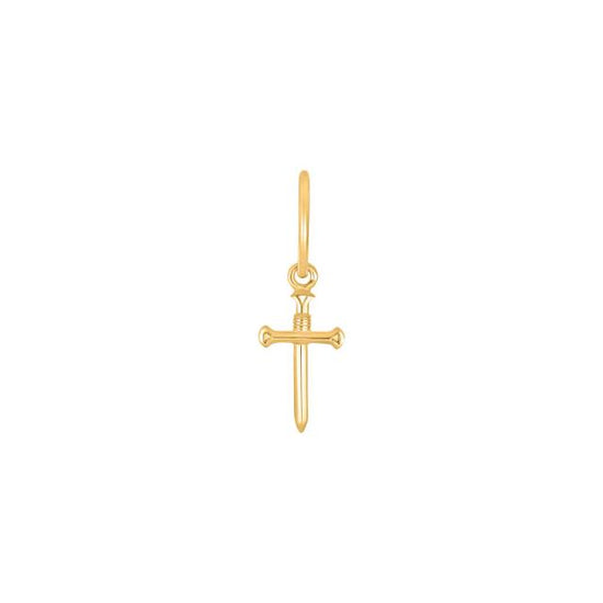 SON stål creol IP gold sværd - single