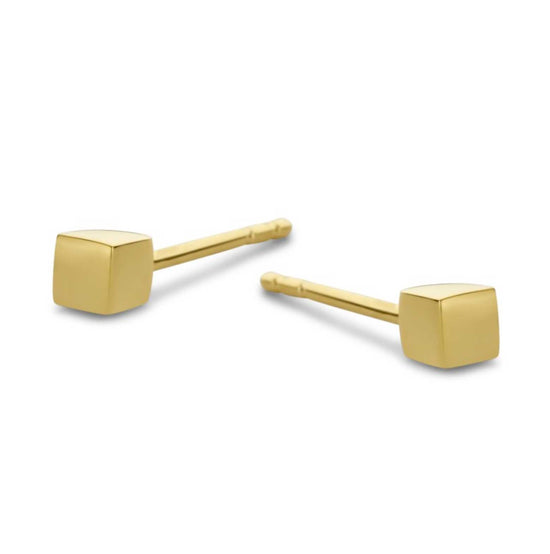 14K Cube Ørestikker Spirit Icons