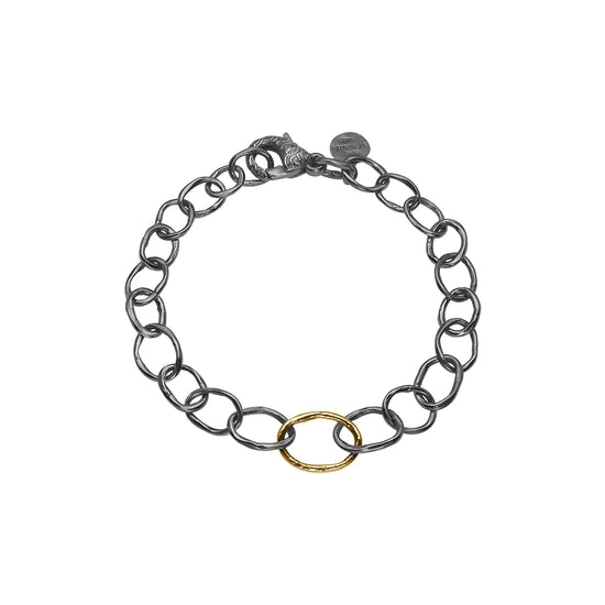 Apollo Slim Golden Link 18 Armbånd By Birdie