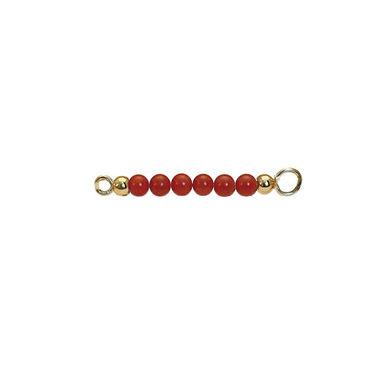 Koral top forgyldt til Multisize Bangle Heiring