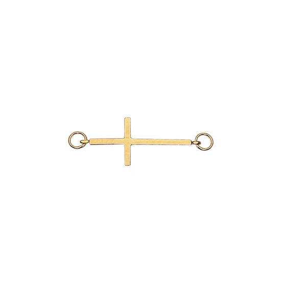 Cross top forgyldt - Multi size Bangle - Heiring