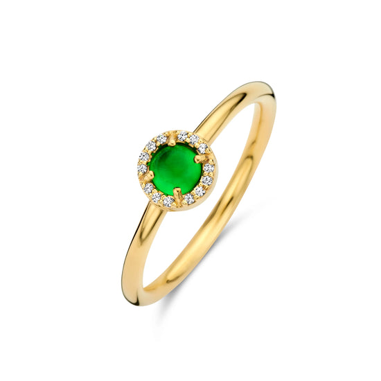 Euphoria Fg. ring Zirk grøn Spirit Icons