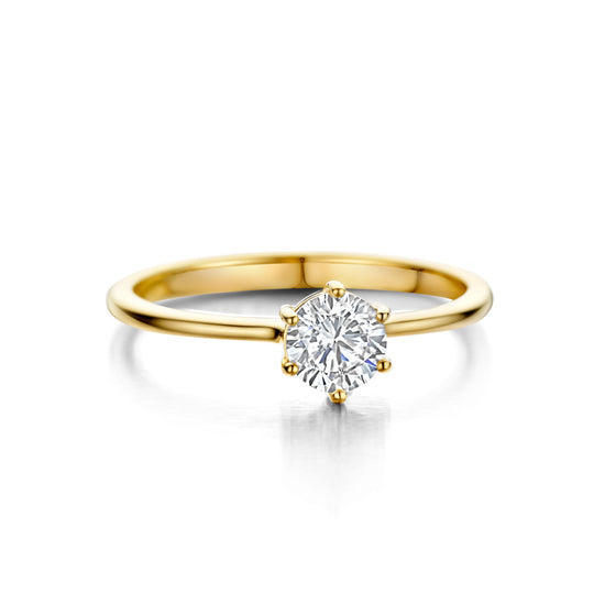 SELINA RING Forgyldt medium - Spirit Icons