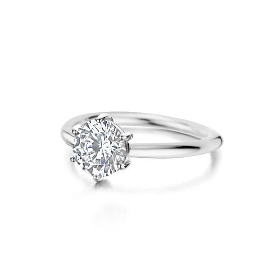 SELINA RING sølv large - Spirit Icons