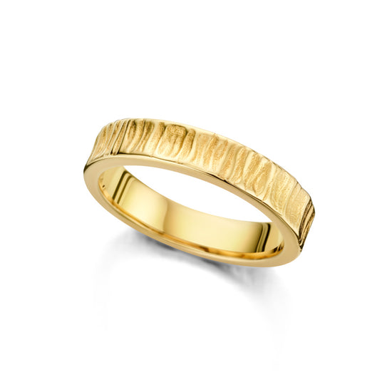 CANIS RING Medium forgyldt - Spirit Icons