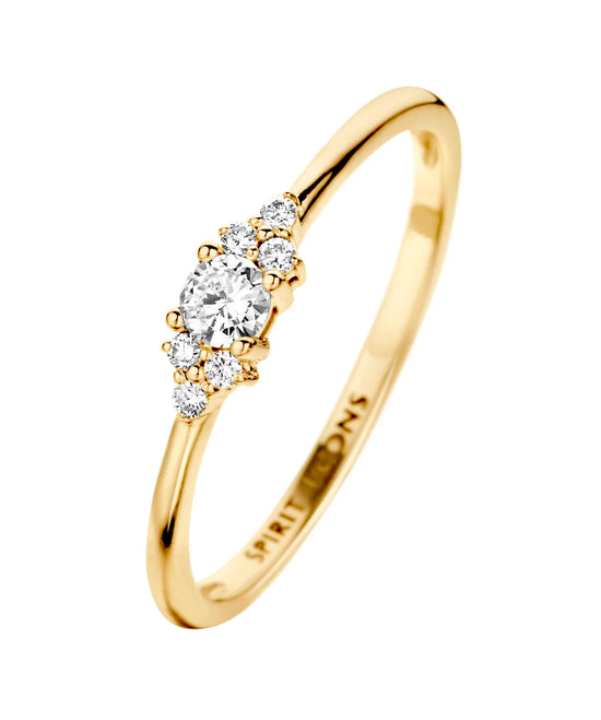 14K Vida Ring 0,16ct Wvs Spirit Icons
