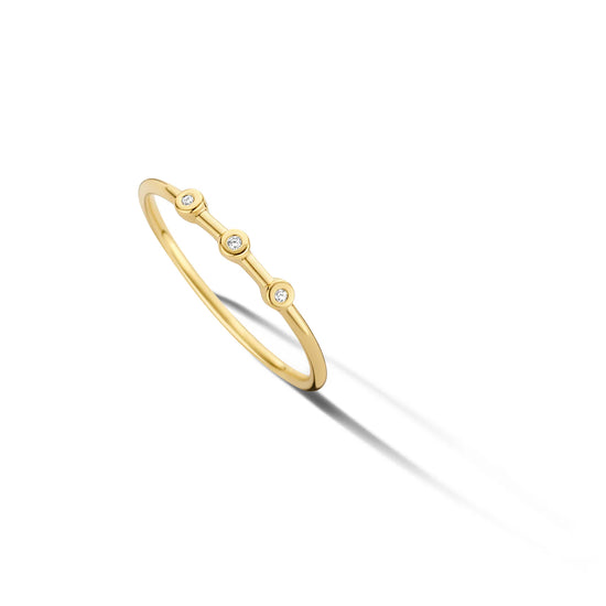 14K Hope Ring 0,015ct Wvs Spirit Iocons