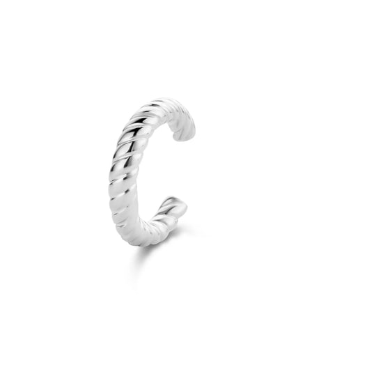 Hula ear cuff sølv