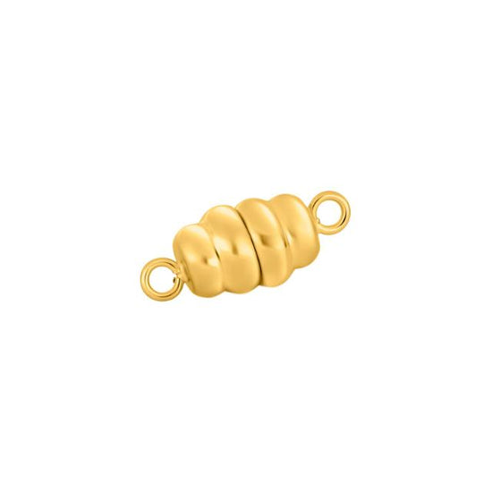 Forg. magnet perlelås spiral 6mm - Siersbøl