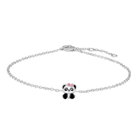 Rhd. Sølv armbånd panda NOA Kids Jewellery