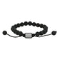 SON armbånd black agate 8mm 19-25cm