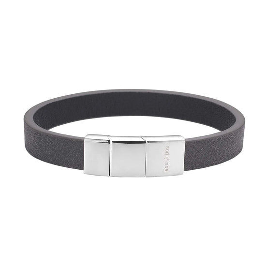 SON armbånd sort kalveskind Son of Noa