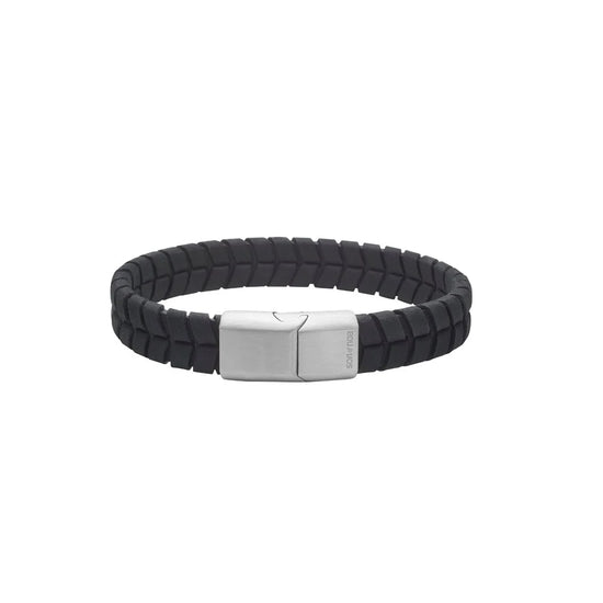 SON armbånd sort kalveskind 12mm - 21cm