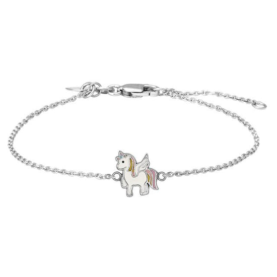 rho. sølvarmbånd enhjørning - NOA Kids Jewellery