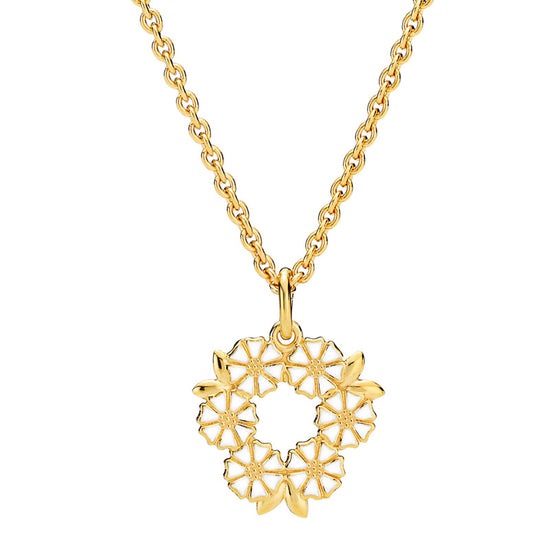 Fg. Marguerit collier 6x5mm