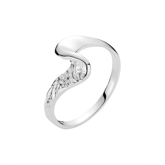 Ring rustik sølv Lund