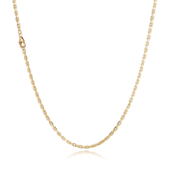 14K Anker facet 0,80mm guld