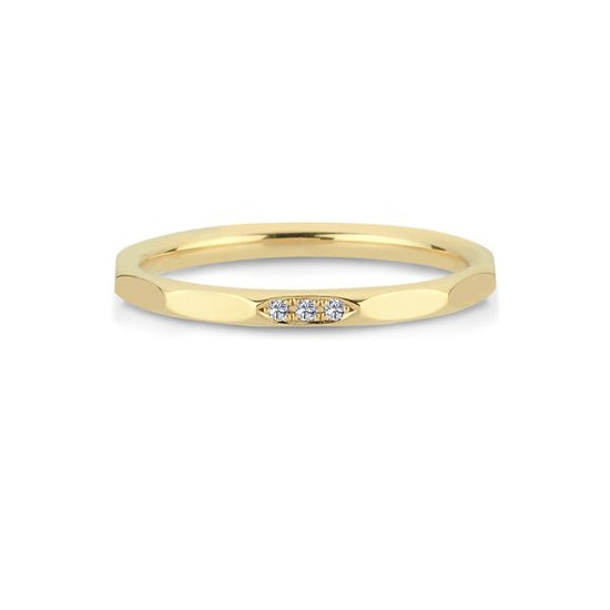 14K Noelle 0,015ct W-SI Rødguld ring  Nuran