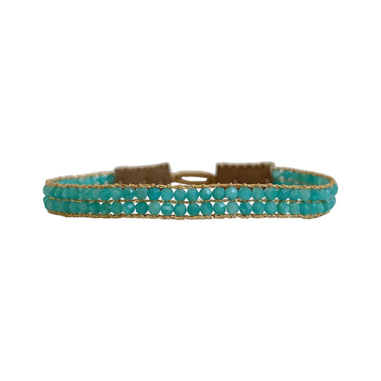 Armbånd Cap Lise - Amazonite (01) - Ibu Jewels