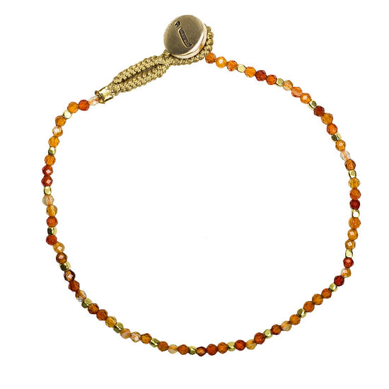 Armbånd Cap Lise - Carnelian 10 - Ibu Jewels