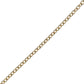 14K Anker rund 18,5 cm 0,70 Guld armbånd