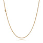 14K Anker Rund 0,70 mm guld