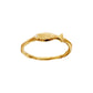 Abbey Ring forgyldt Maanesten